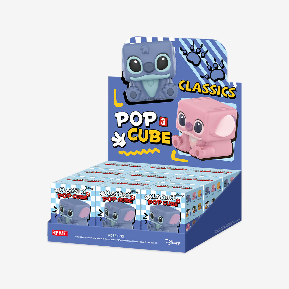 Disney Classics POP CUBE-3 Series Figures - POP MART (United States)