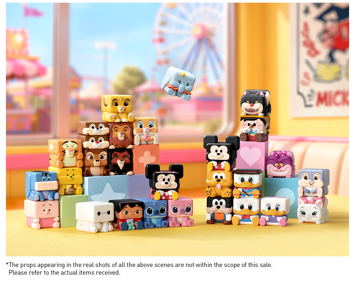 メガハウス P.O.P 3点セット Disney Classics POP CUBE-3 Series Figures|POP MART US Official