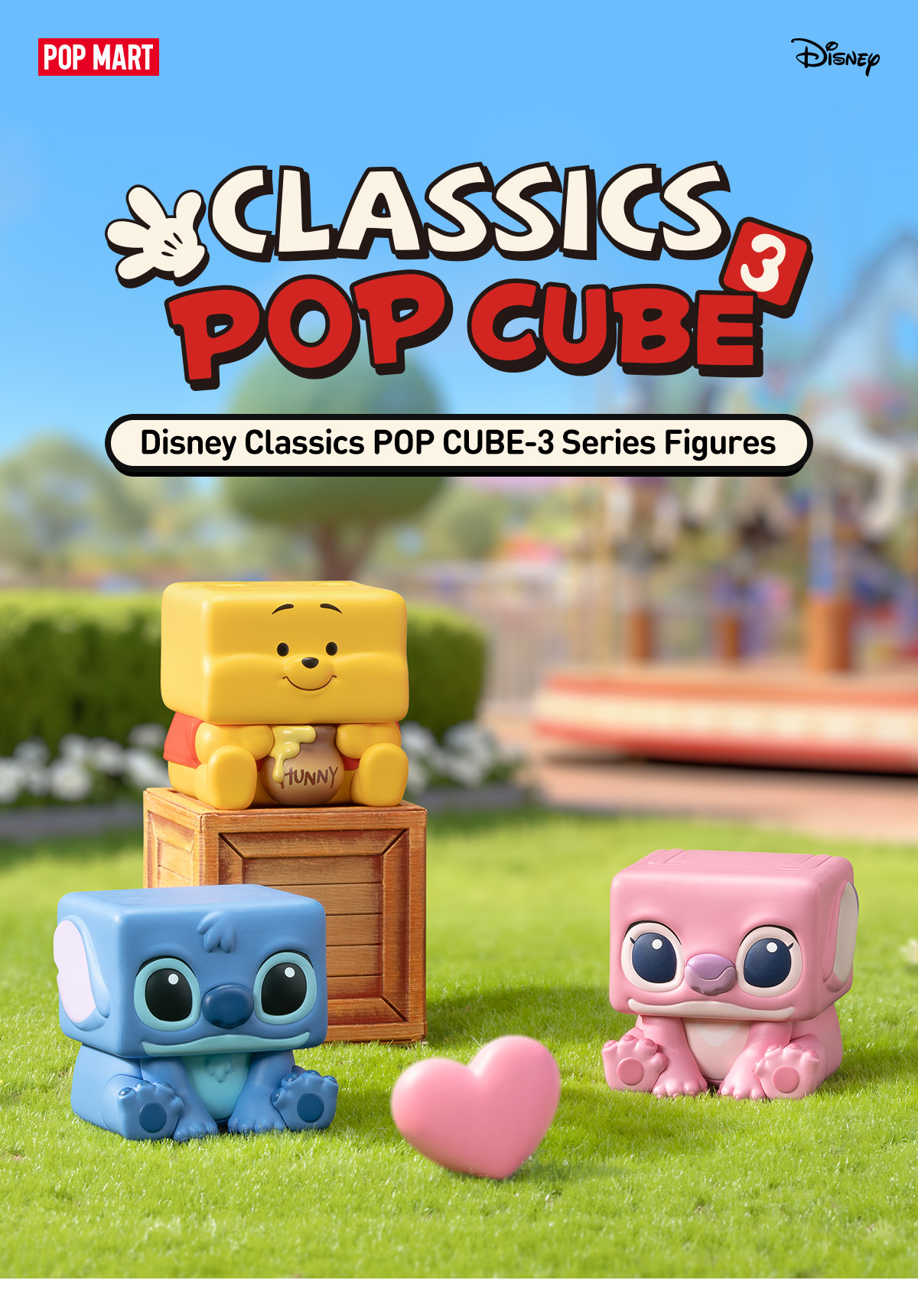 Disney Classics POP CUBE-3 Series Figures - POP MART (United States)
