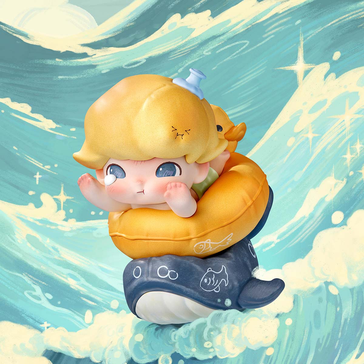 DIMOO Memories We Hold シーリズ　シークレット Pop Mart DIMOO Memories We Hold Series In Your Arms Secret Edition