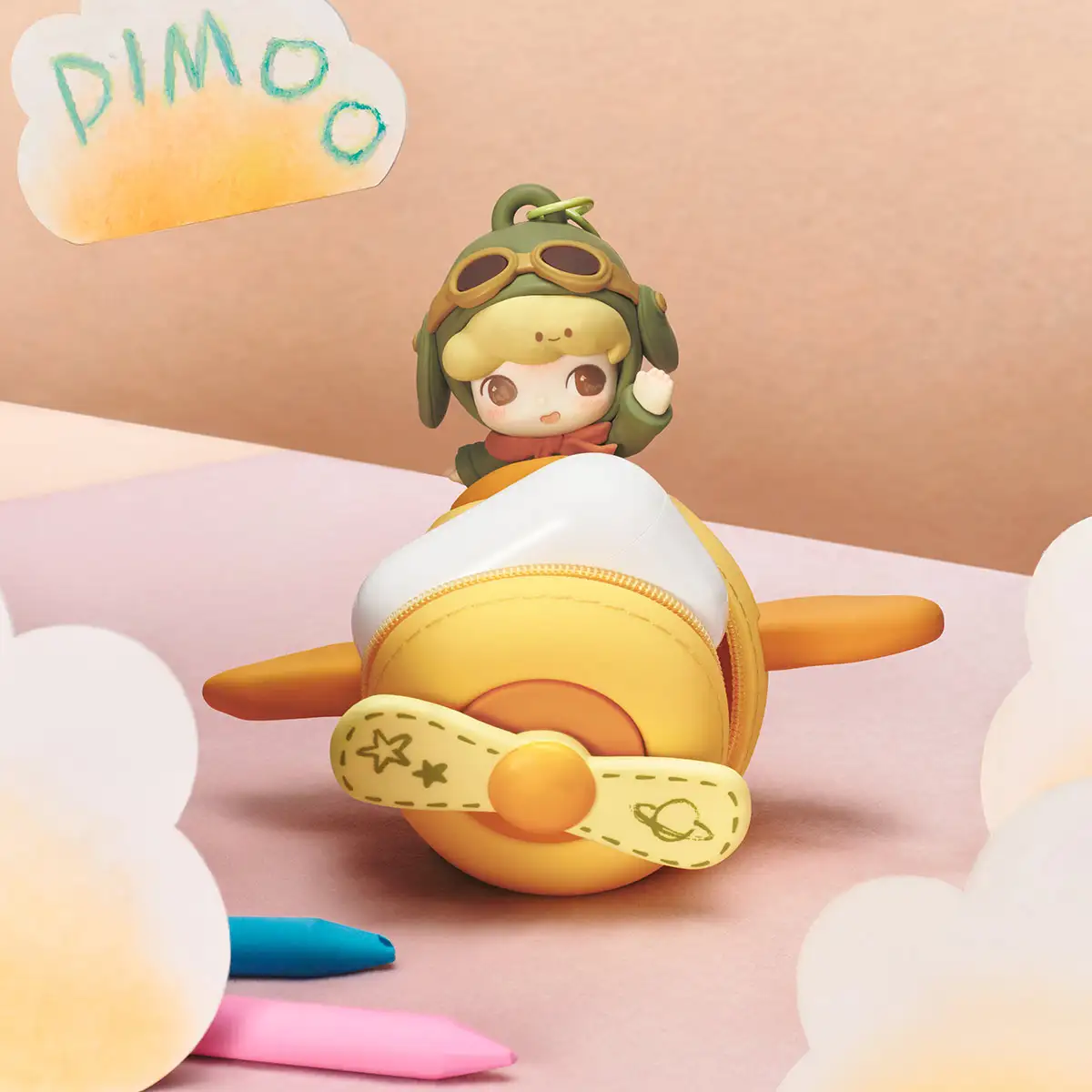 DIMOO Memories We Hold Series-Earphone Case