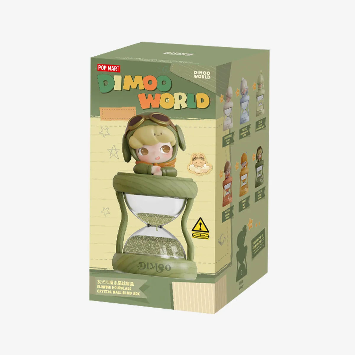 DIMOO Memories We Hold Series-Glowing Hourglass Crystal Ball Blind 