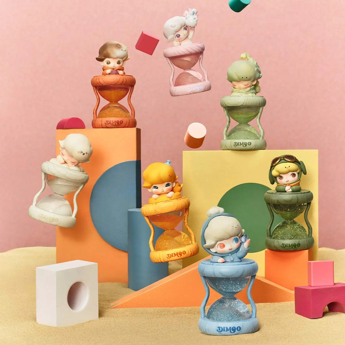 DIMOO Memories We Hold Series-Glowing Hourglass Crystal Ball Blind Box