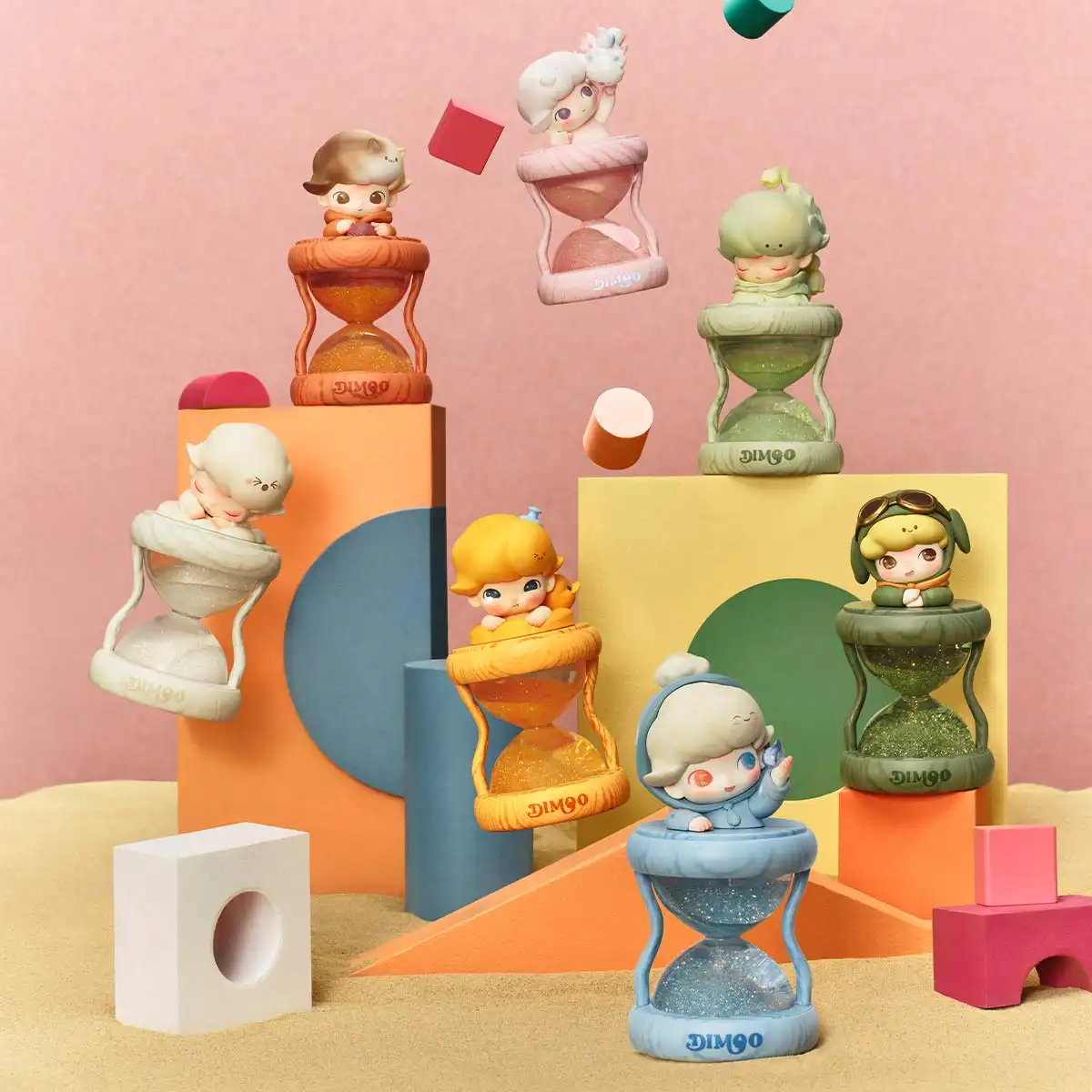 DIMOO Memories We Hold Series-Glowing Hourglass Crystal Ball Blind Box
