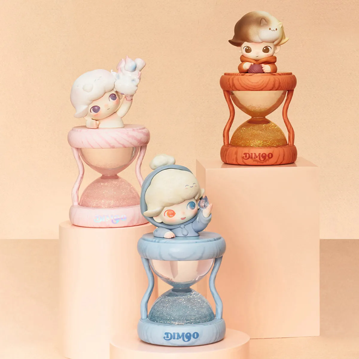 DIMOO Memories We Hold Series-Glowing Hourglass Crystal Ball Blind 