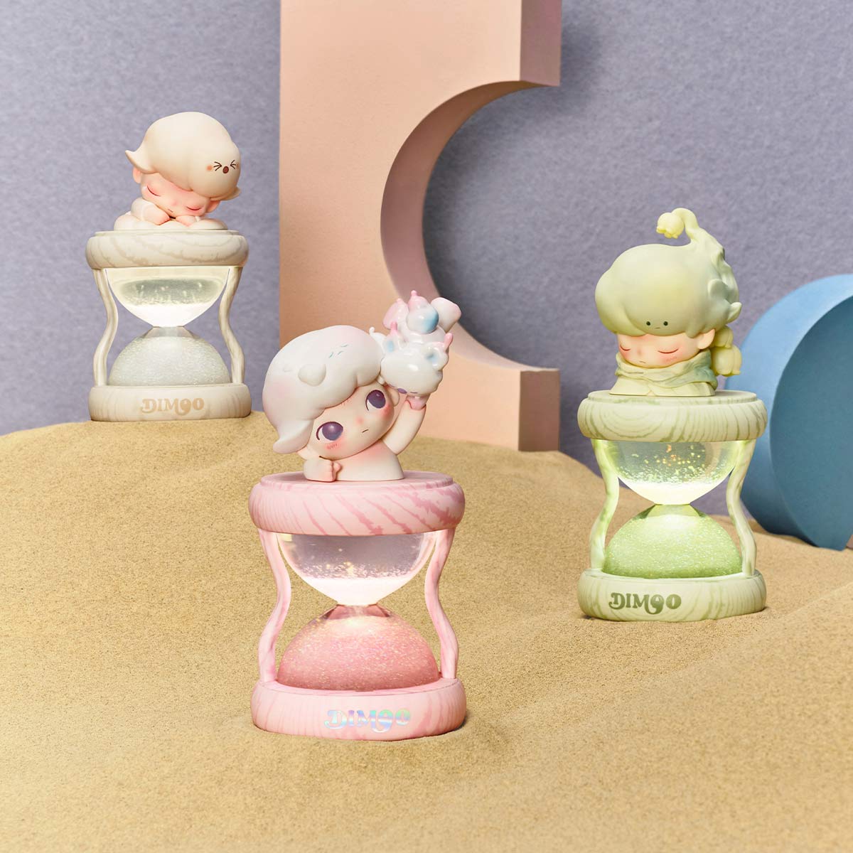 DIMOO Memories We Hold Series-Glowing Hourglass Crystal Ball Blind