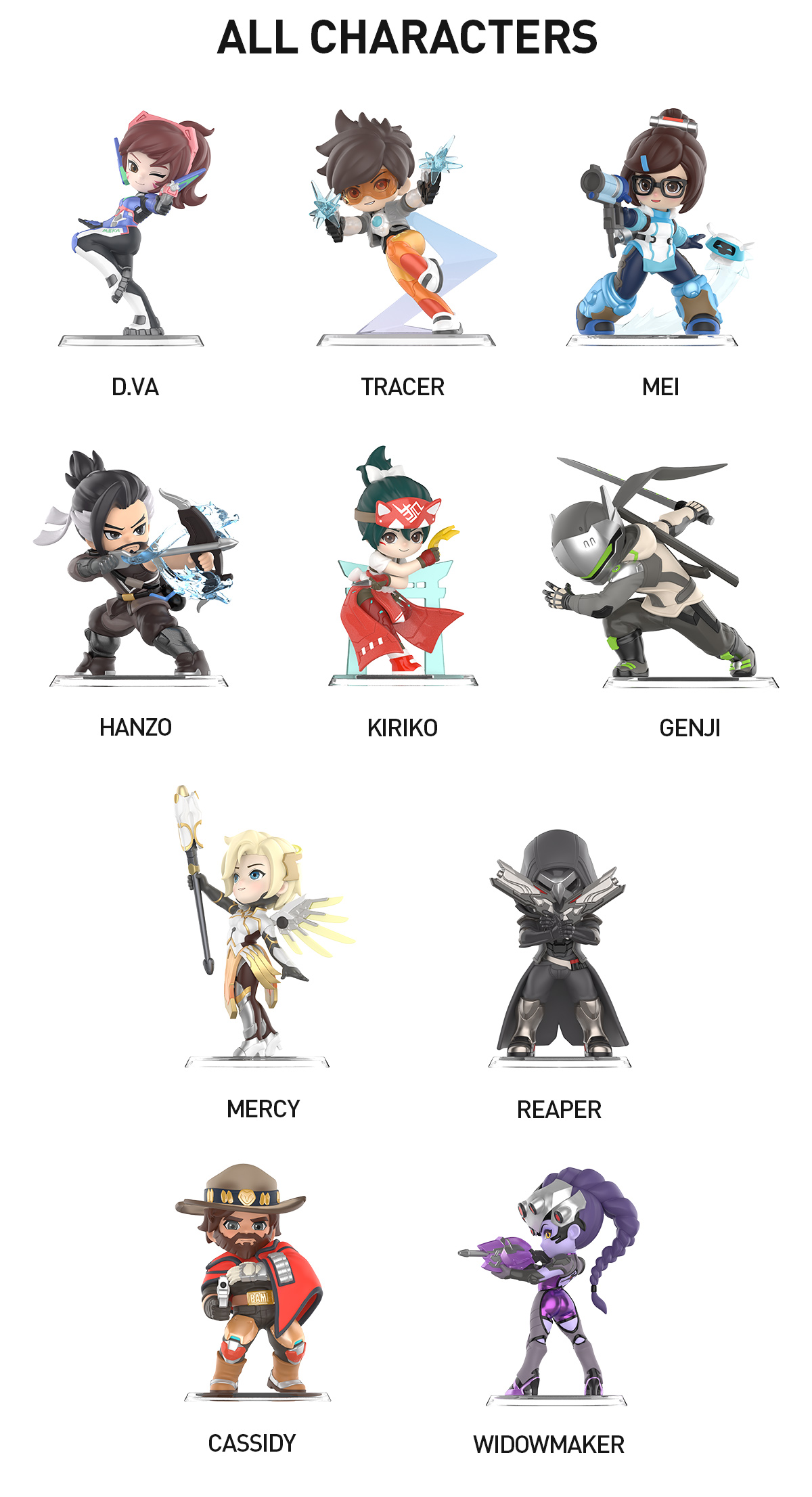 Overwatch Play of the Game Series Figures - POP MART (United States)