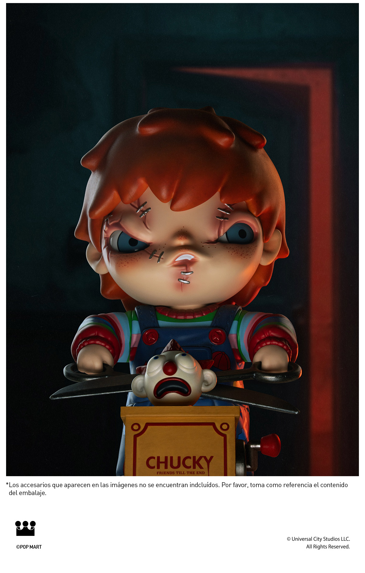 hirono チャッキー フィギュア POP mart Hirono × Chucky Figurine - POP MART (Canada)
