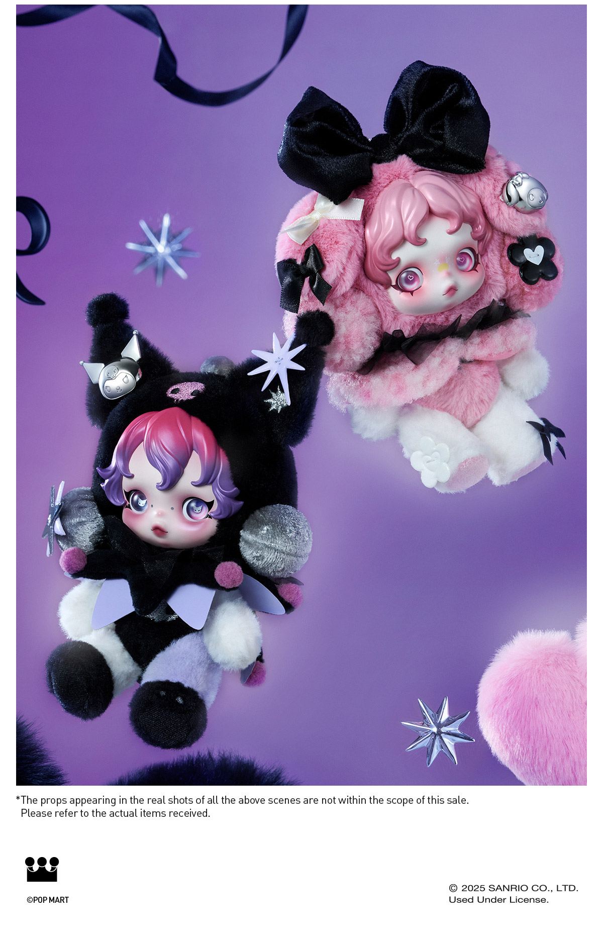 SKULLPANDA × KUROMI Plush - POP MART (United States)