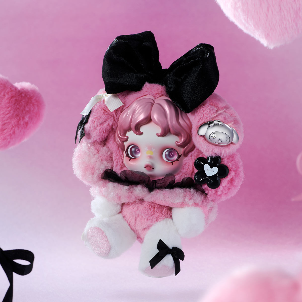 SKULLPANDA × MY MELODY Plush - POP MART (United States)