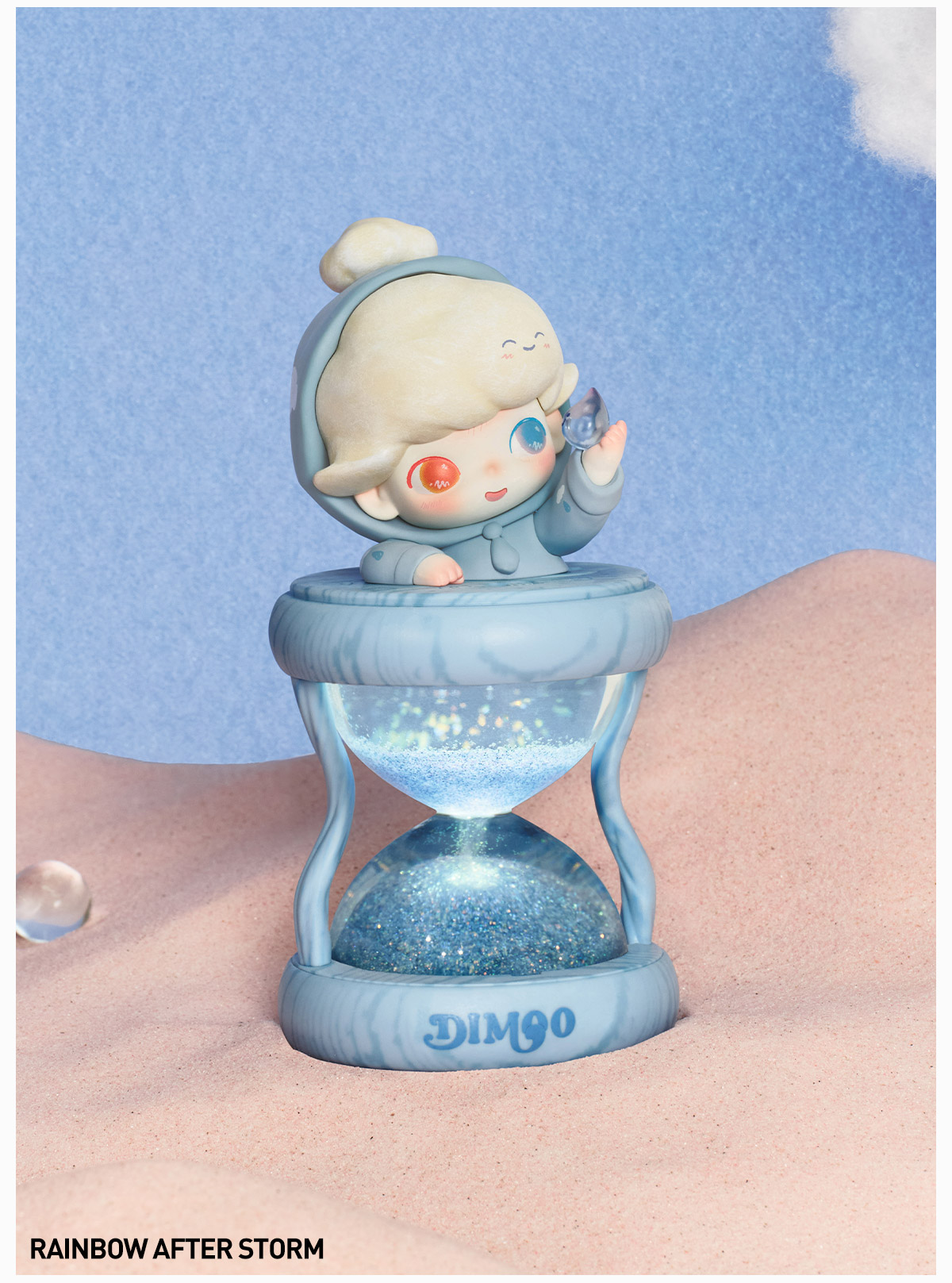 POP NOW:DIMOO Memories We Hold Series-Glowing Hourglass Crystal
