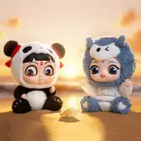 POP MART-NeZha 2 - Colección"Abrazos" Figura de VINIPOPS Ao Bing en Dragón Blanco - Banner 3