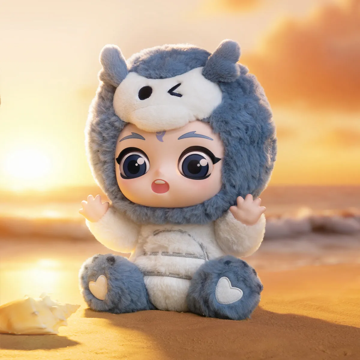 NeZha 2 Hug Series Vinyl Plush Doll-Ao Bing's Loong Edition - POP