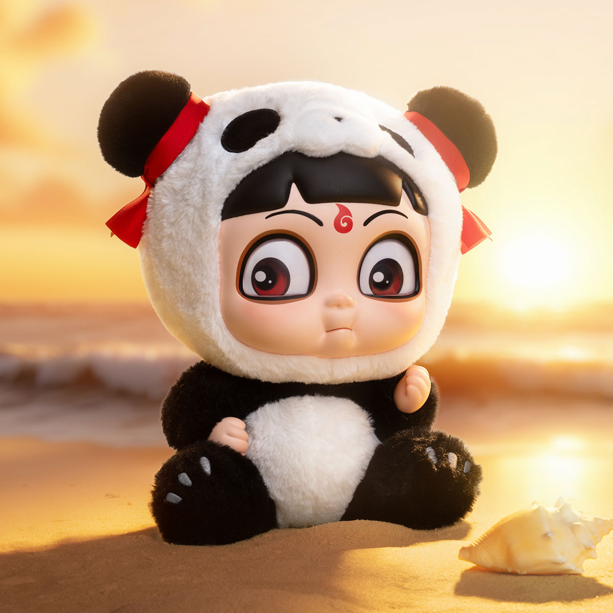 NeZha 2 Hug Series Vinyl Plush Doll-Nezha's Panda Edition - POP