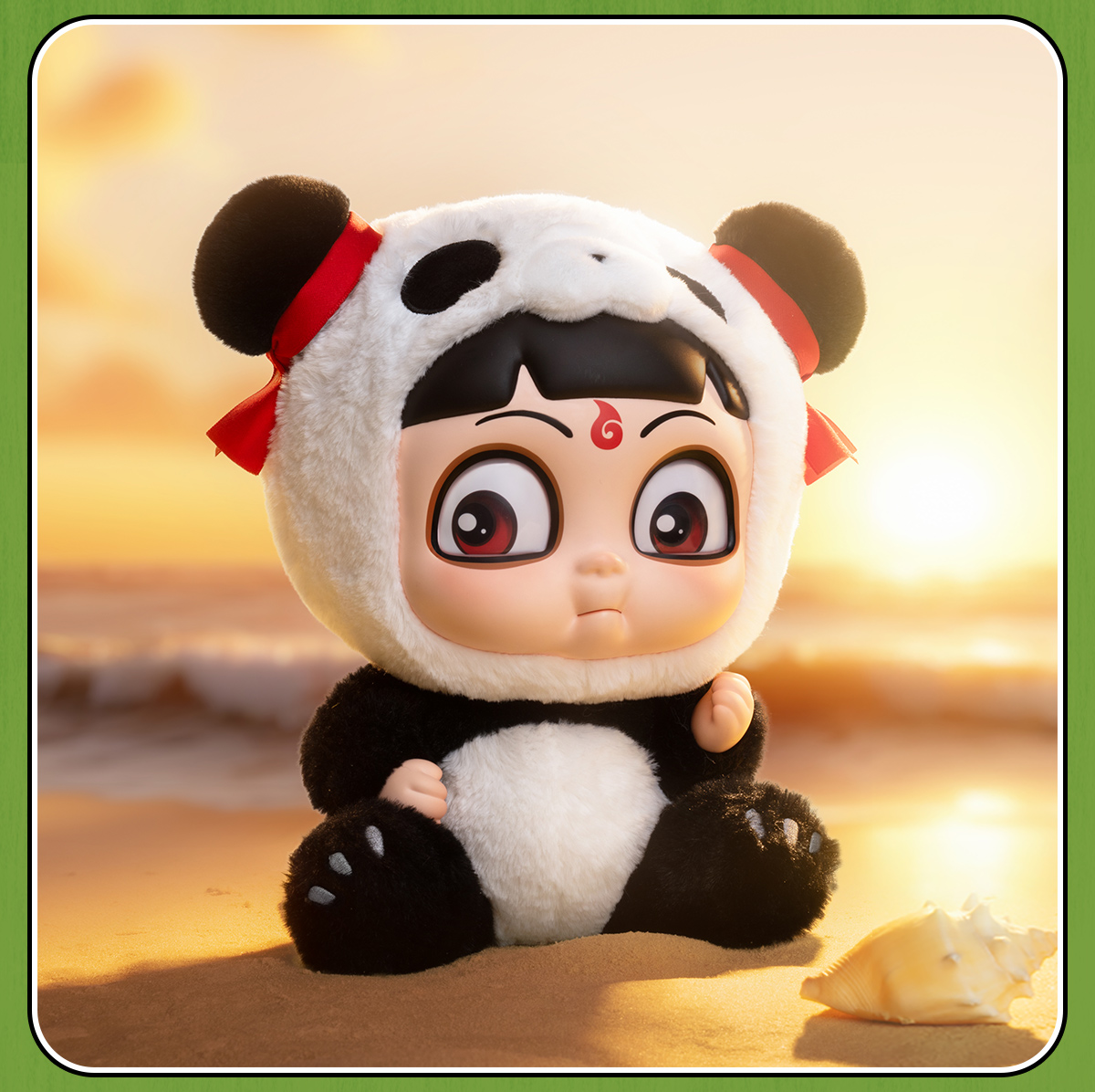 ナタ2 ぬいぐるみフィギュア NeZha2 未開封　pop mart NeZha 2 Hug Series Vinyl Plush Doll-Nezha's Panda Edition - POP