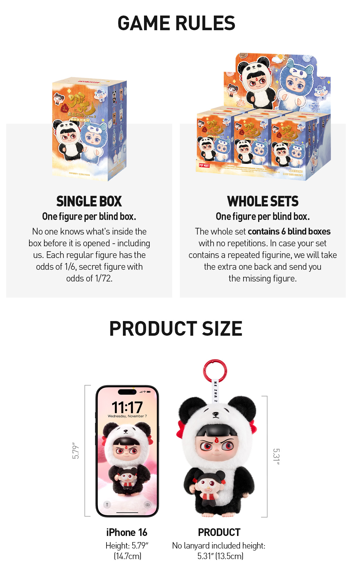 NeZha 2 Dress Up Party Series Vinyl Plush Doll Pendant|POP MART US