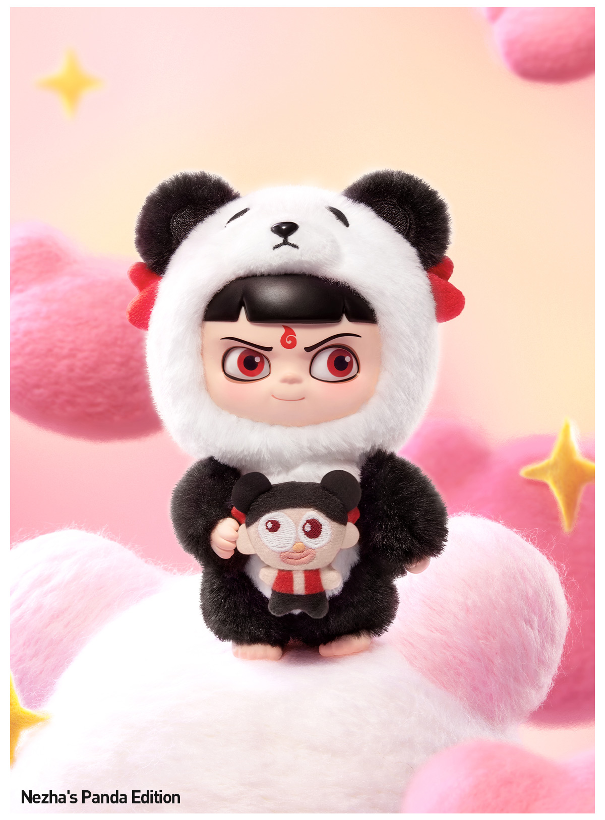POP NOW:NeZha 2 Dress Up Party Series Vinyl Plush Doll Pendant