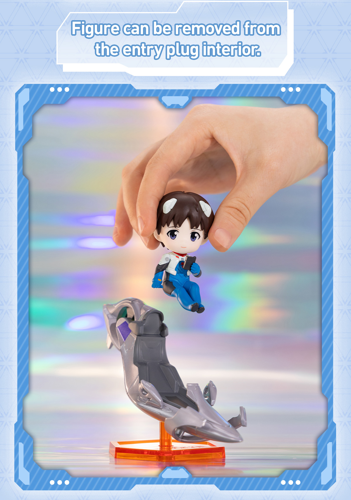1/128】シークレットpop mart エヴァンゲリオン綾波レイ | ヤマダ