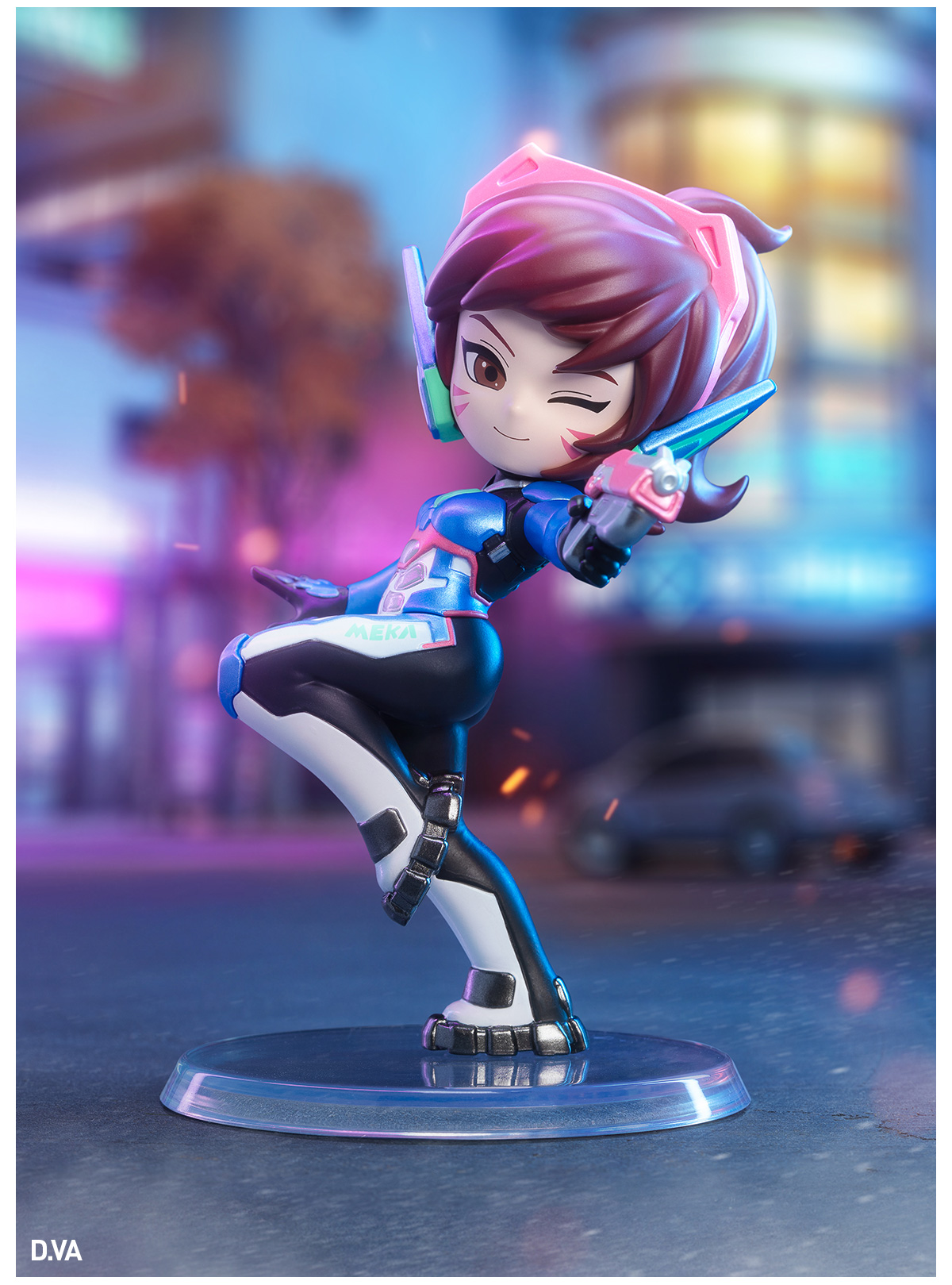 POP MART Overwatch オーバーウォッチ シークレット黒猫D.va Overwatch - Colección