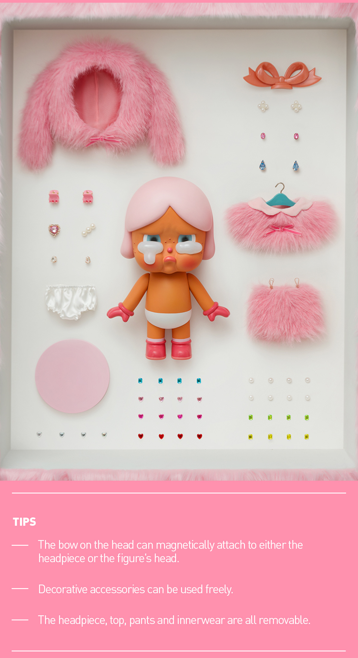 MEGA CRYBABY 400% Crying in Pink - POP MART (United States)
