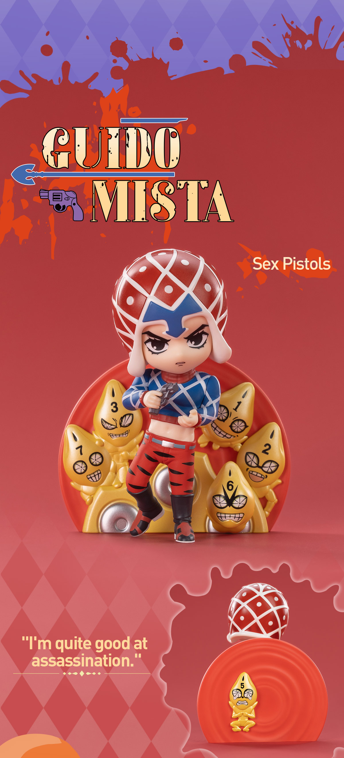JoJo's Bizarre Adventure Golden Wind Series Figures - POP MART
