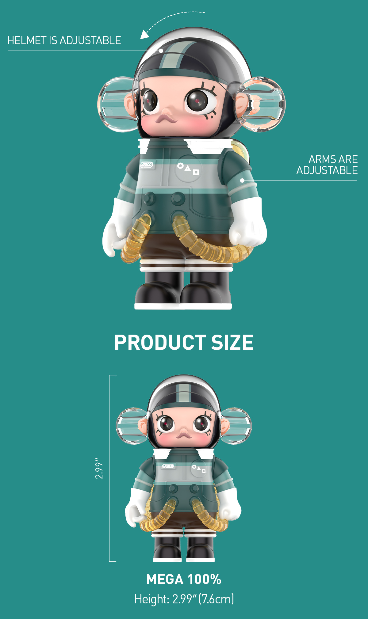 MEGA SPACE MOLLY 100% Squid Game - POP MART (United States)