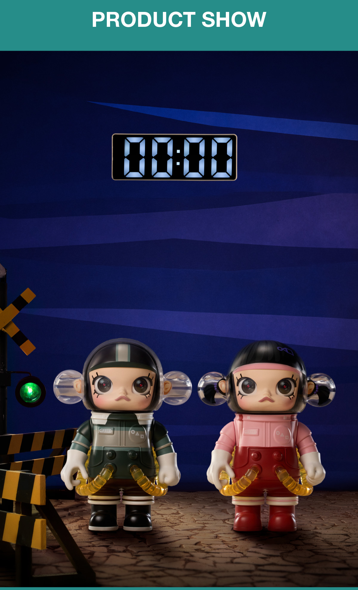 MEGA SPACE MOLLY 100% Squid Game - POP MART (United States)