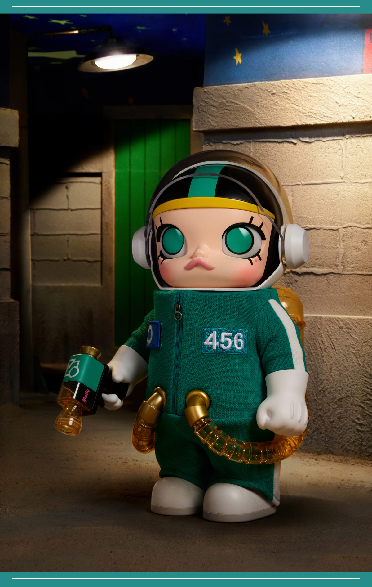 SQUID GAME MEGA SPACE MOLLY フィギュアセット MEGA SPACE MOLLY 400% + Action Figure Squid Game Set - POP MART