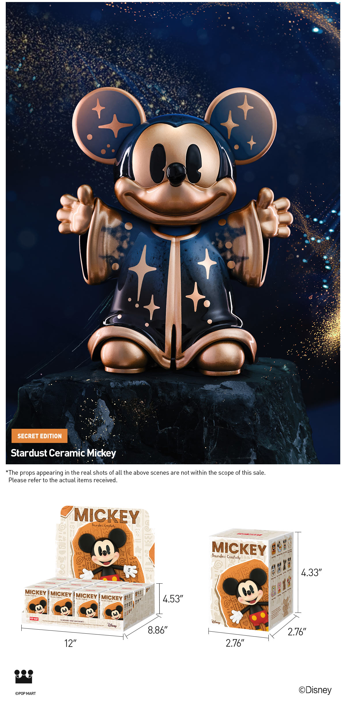 Disney Mickey Boundless Creativity Series Figures - POP MART