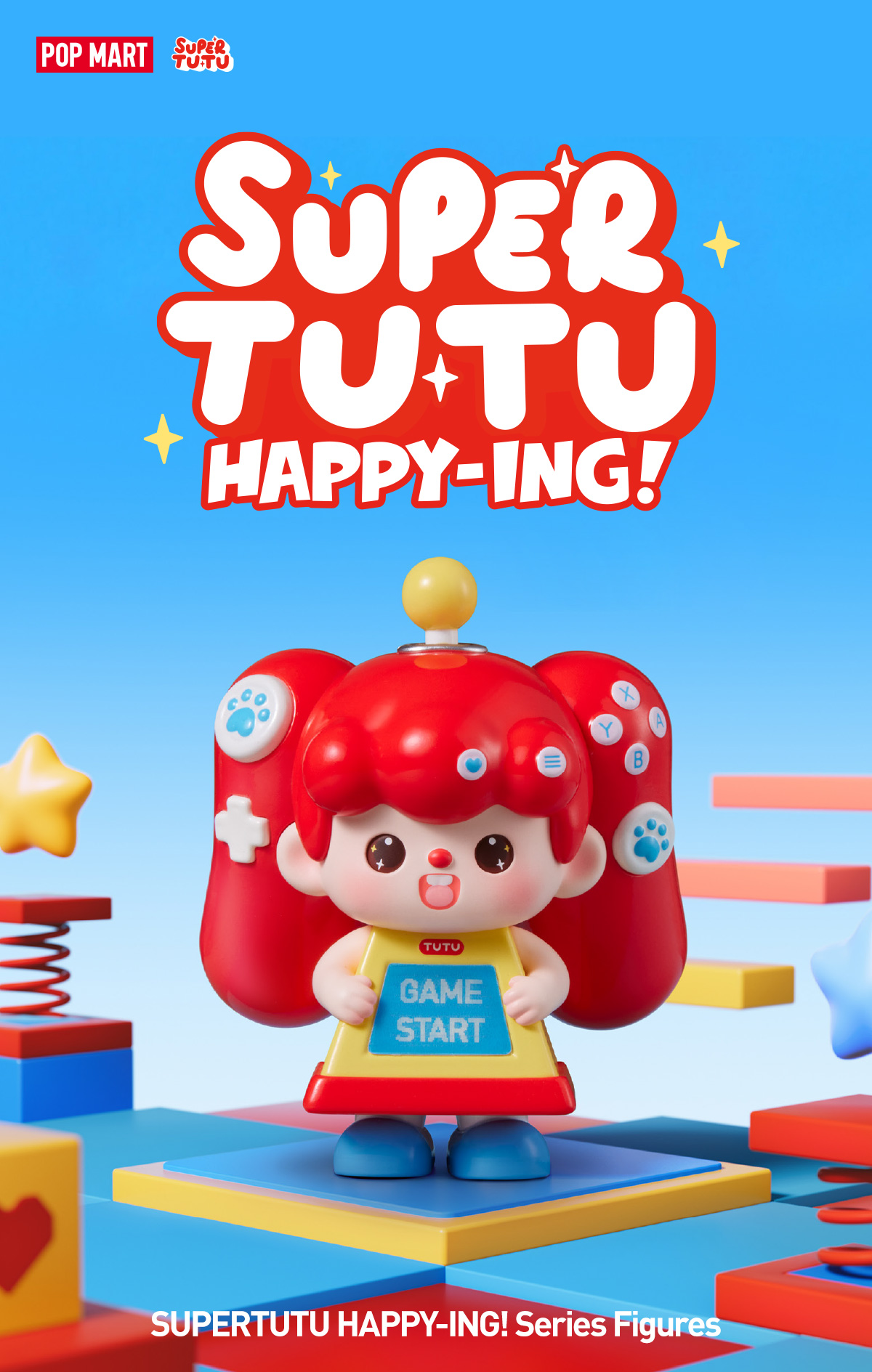 POP NOW:SUPERTUTU HAPPY-ING! Series Figures - POP MART (United States)