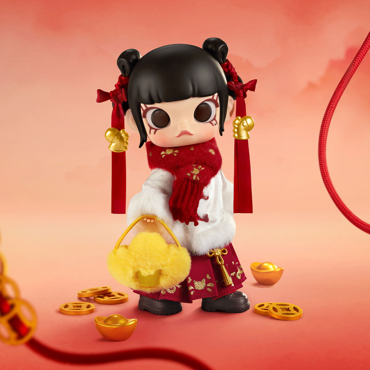 MOLLY Galloping Wealth 1/8 Action Figure - POP MART (United States)