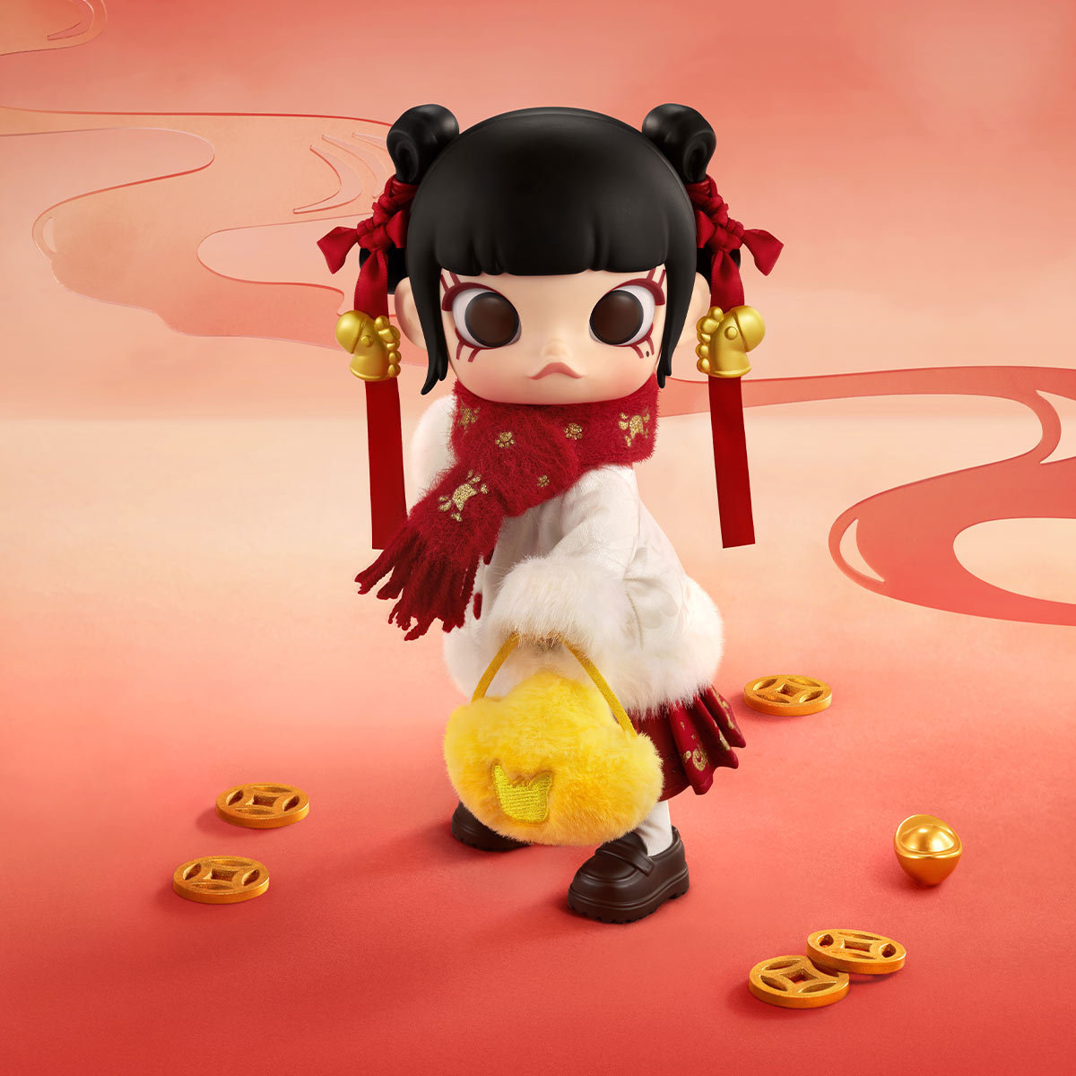 MOLLY Galloping Wealth 1/8 Action Figure - POP MART (United States)