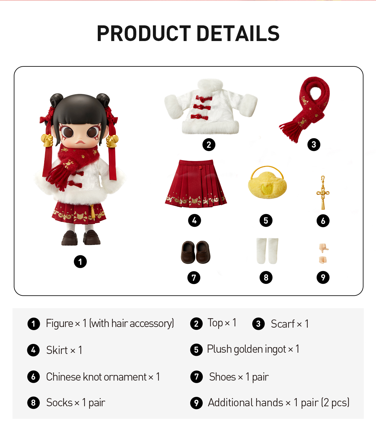 MOLLY Galloping Wealth 1/8 Action Figure - POP MART (United States)