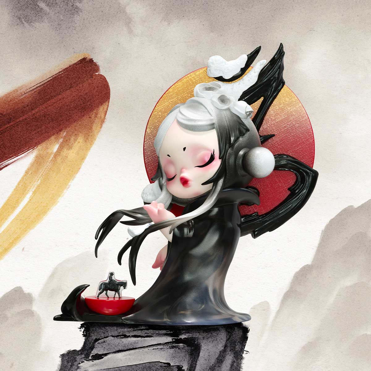 POPMART The Golden Gallop SKULLPANDA 2点 The Golden Gallop Series Figures - POP MART (United States)