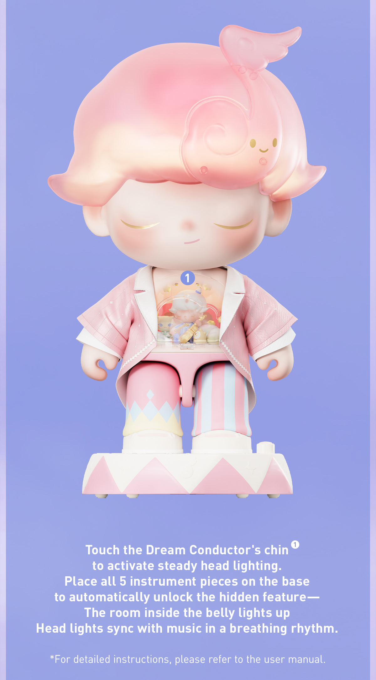 DIMOO Dream Melody Series Blocks-Dream Conductor|POP MART US Official