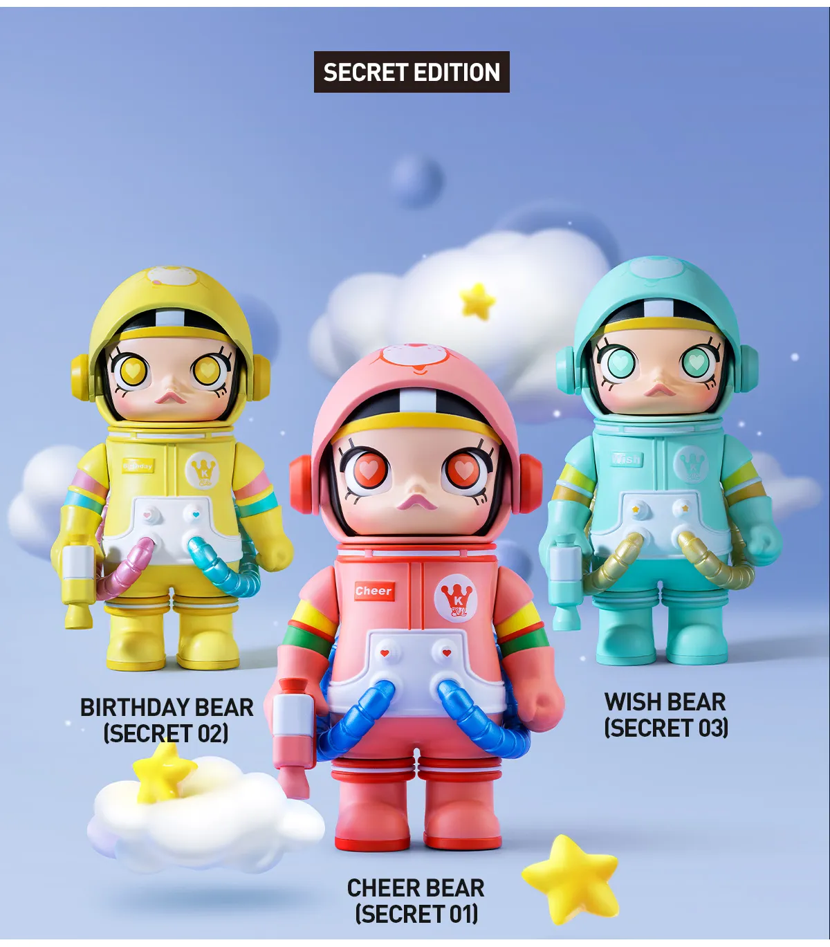 MEGA SPACE MOLLY 100% Series 2-B - Blind Box - POP MART (United 