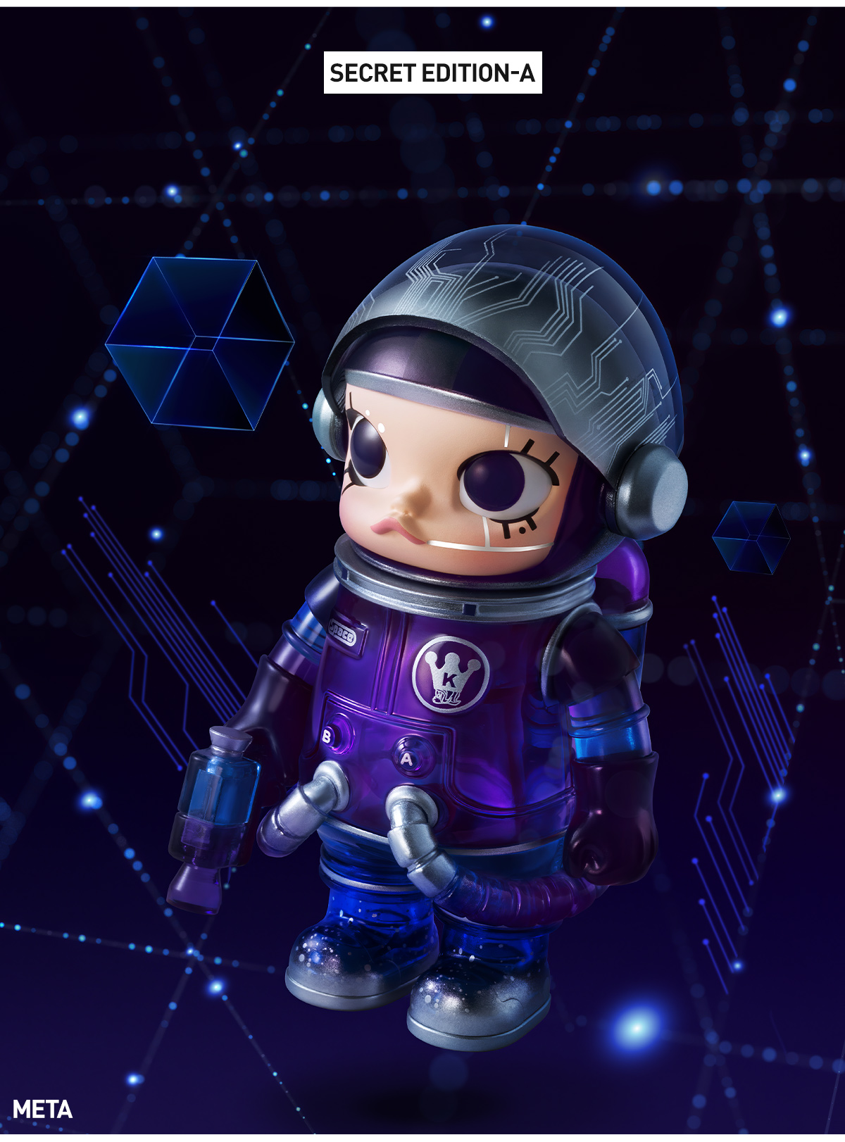 MEGA SPACE MOLLY 100% Series 2-B - Blind Box - POP MART (United