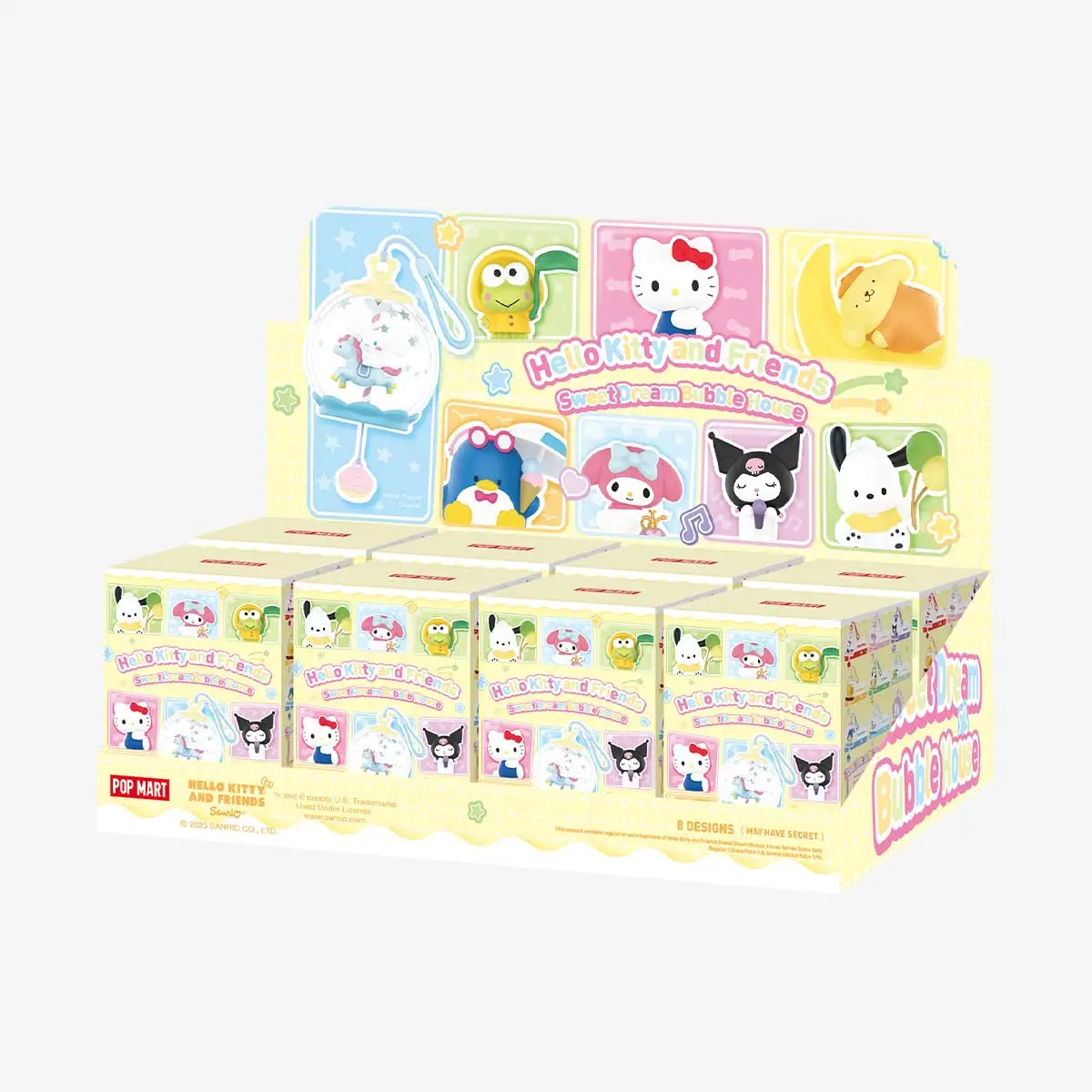 サンリオ スイートドリームバブルハウス　POPMARTアソートBOX新品 Hello Kitty and Friends Sweet Dream Bubble House Series Scene Sets