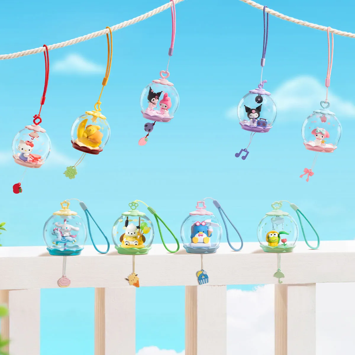Hello Kitty and Friends Sweet Dream Bubble House Series Scene Sets