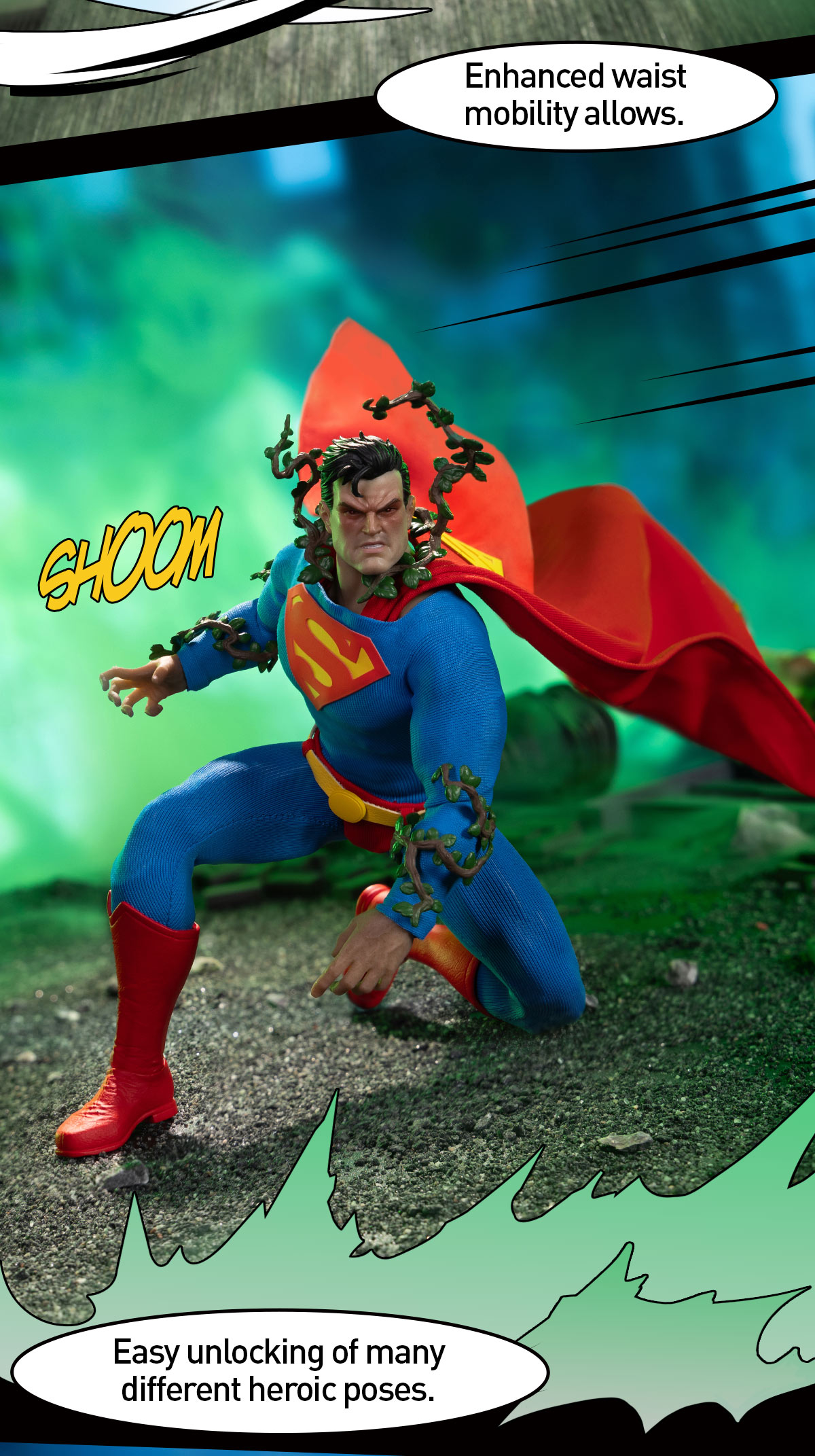 DC BATMAN:HUSH Superman 1/12 Action Figure - POP MART (United States)