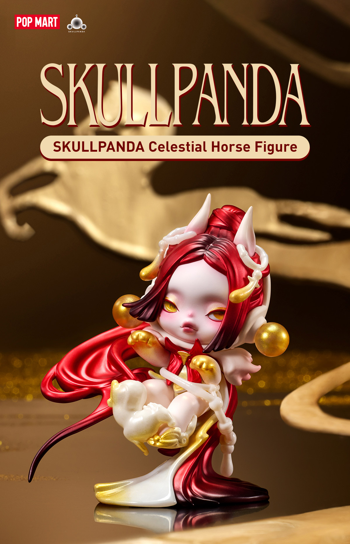 SKULLPANDA Celestial Horse Figure - POP MART (United States)
