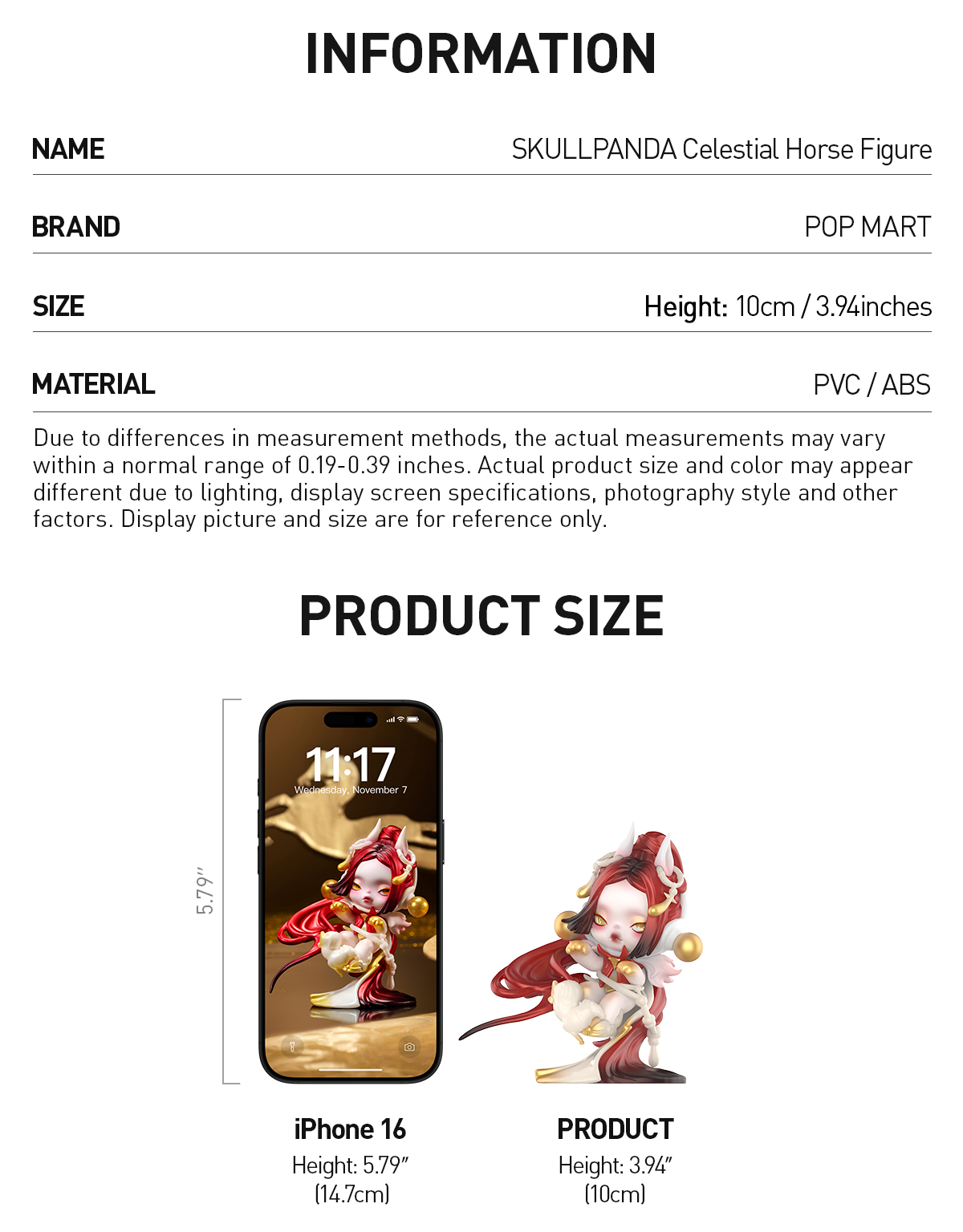 SKULLPANDA Celestial Horse Figure - POP MART (United States)