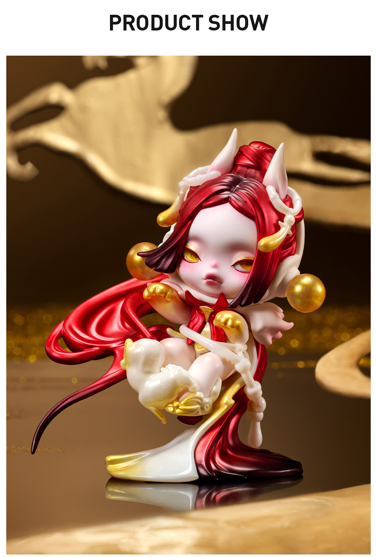 SKULLPANDA Celestial Horse Figure - POP MART (United States)