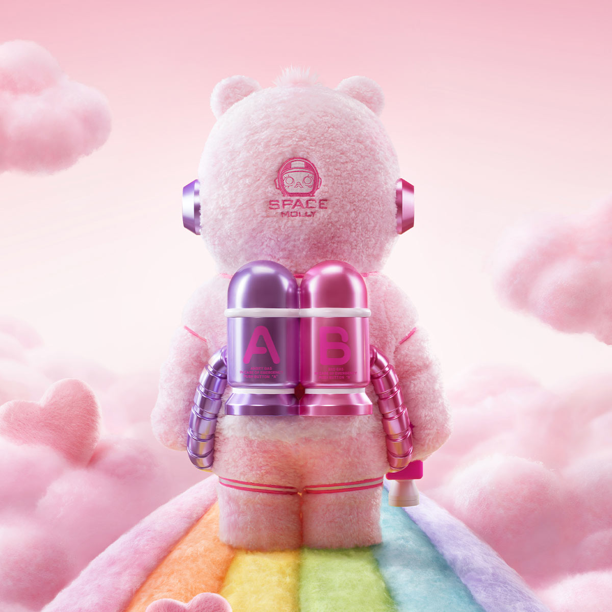 MEGA SPACE MOLLY 1000% Sweet Messages Bear - POP MART (United States)