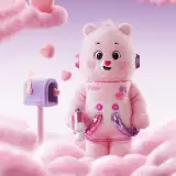 POP MART-MEGA SPACE MOLLY 1000% Sweet Messages Bear - Banner 3