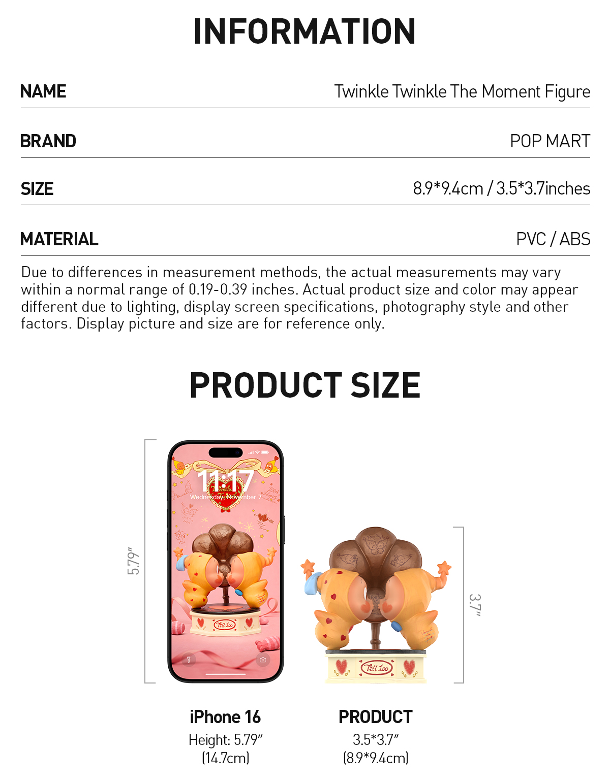 Twinkle Twinkle The Moment Figure - POP MART (United States)