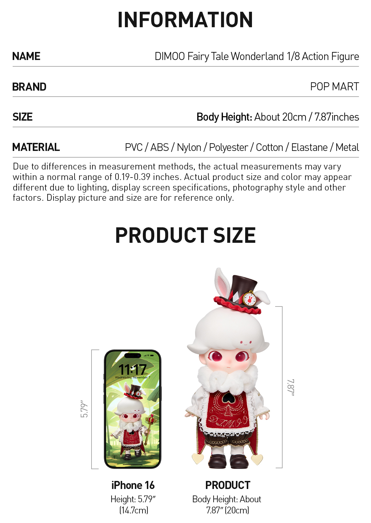 DIMOO Fairy Tale Wonderland 1/8 Action Figure - POP MART (Canada)