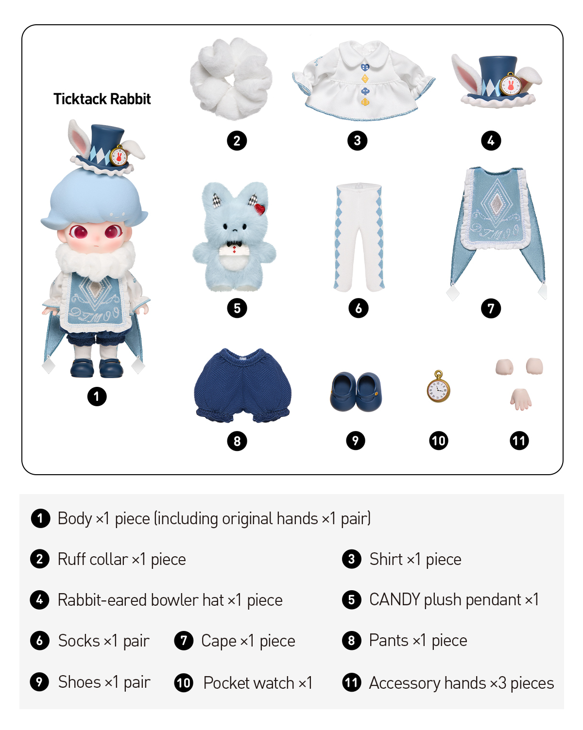 DIMOO Fairy Tale Wonderland 1/8 Action Figure - POP MART (Canada)
