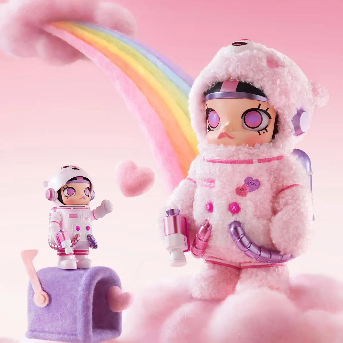 MEGA SPACE MOLLY 400%+100% Sweet Messages Bear