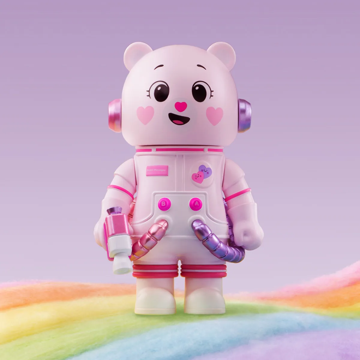 MEGA SPACE MOLLY 400%+100% Sweet Messages Bear - POP MART (United